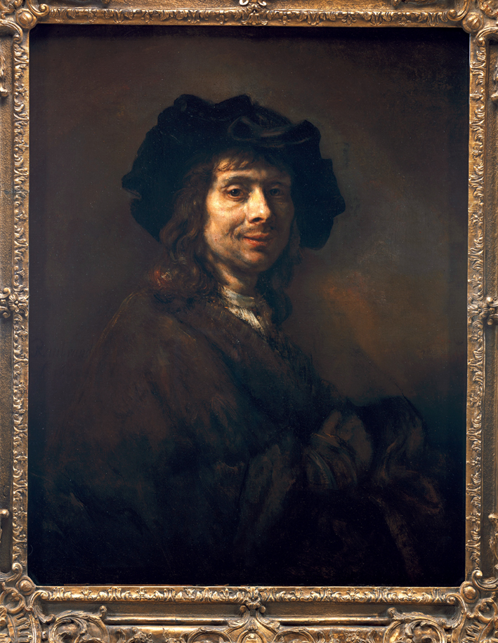  伦勃朗·梵·莱茵 Rembrandt van Rijn——戴帽子的男士肖像